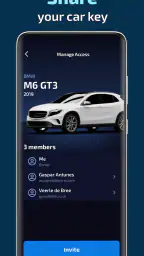 KeyConnect Digital Car Key App screenshot