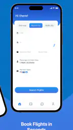 Lifti Flights Booking screenshot