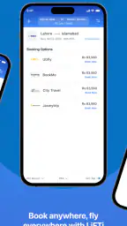 Lifti Flights Booking screenshot