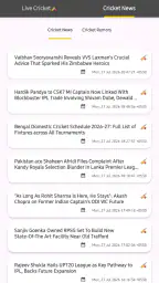 Live Cricket TV HD 2026 screenshot