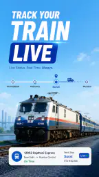 Live Train Status - Train App screenshot