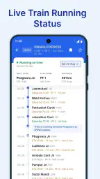 Live Train Status - Train App screenshot