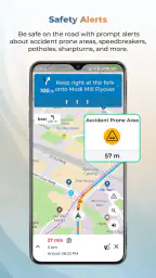 Mappls MapmyIndia Maps, Safety screenshot