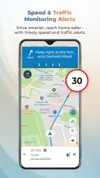 Mappls MapmyIndia Maps, Safety screenshot