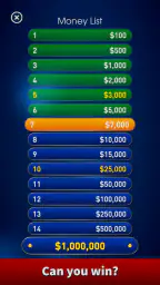 Millionaire 2026 Trivia Quiz screenshot