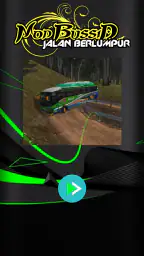 Mod Jalan Rusak Bussid Lumpur screenshot