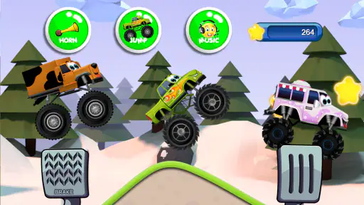 Monster Trucks Game for Kids 2 screenshot