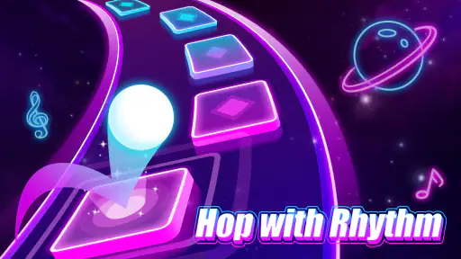 Music Ballz Hop: لعبة الإيقاع screenshot