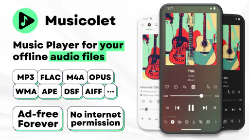 Musicolet مشغل الموسيقى screenshot