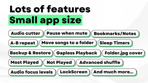 Musicolet مشغل الموسيقى screenshot
