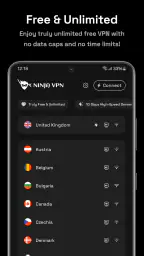 Ninja VPN - Fast & Secure VPN screenshot