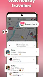 nomadtable: travel friends screenshot