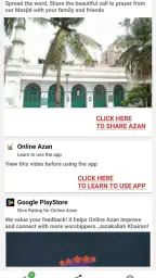 OnlineAzan screenshot