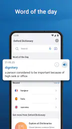Oxford Dictionary & Thesaurus screenshot
