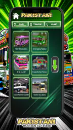 Pakistani Truck Bus Map Bussid screenshot