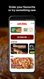 Papa Johns Pizza UAE screenshot