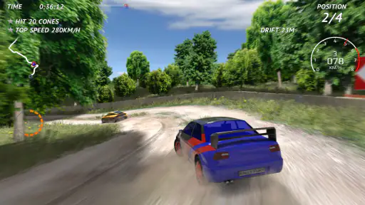 Rally Fury -سباق سيارات الرالي screenshot