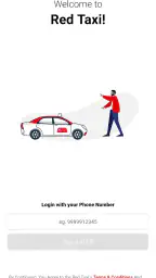 RedTaxi: Book Cab, Auto & Bike screenshot