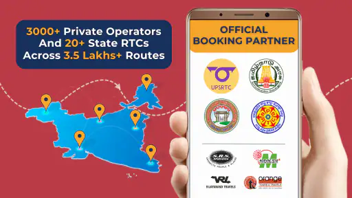 redBus Book Bus, Train Tickets screenshot