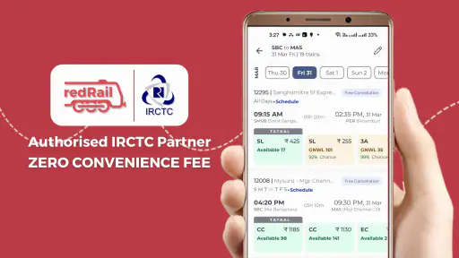 redBus Book Bus, Train Tickets screenshot