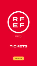 RFEF Tickets screenshot