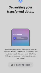 Samsung Smart Switch Mobile screenshot