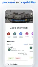 SAP SuccessFactors Mobile screenshot