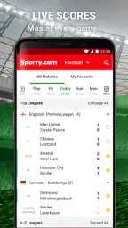 SportyTV: Live Scores & News screenshot