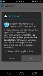 SuperVPN Pro screenshot