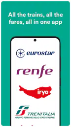 Trainline: Train travel Europe screenshot