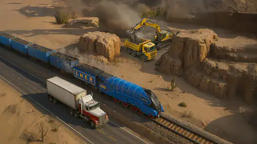 Transport Tycoon Empire: مدينة screenshot