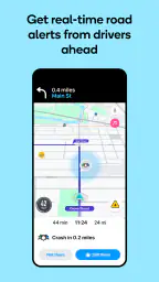 Waze: خرائط وحركة مرور وأكثر screenshot