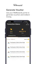 We Rewards screenshot