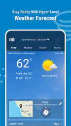 Weather Forecast by WeatherBug screenshot
