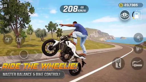 Wheelie Master: Moto Ride 3D screenshot