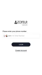 Zofeur - Driver App screenshot