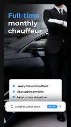 Zofeur - Hire a Safe Driver. screenshot