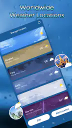 الطقس المحلي ： توقعات الطقس screenshot