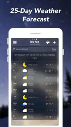 الطقس والرادار والحاجيات screenshot