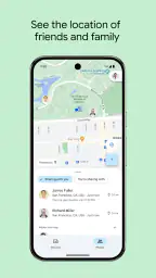 "مركز العثور" من Google screenshot