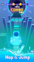 الكرة الجارية: رقص الألوان screenshot