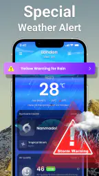 رادار الطقس، رادار مباشر screenshot