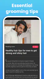 تطبيق تسريحات الشعر للرجال screenshot
