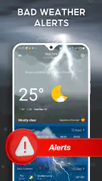 توقعات الطقس، الطقس المباشر screenshot