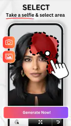 جرب قصات الشعر باستخدام ai screenshot