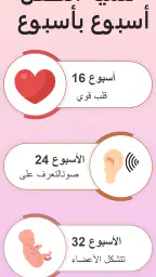 حاسبة الحمل و متابعة الحمل screenshot