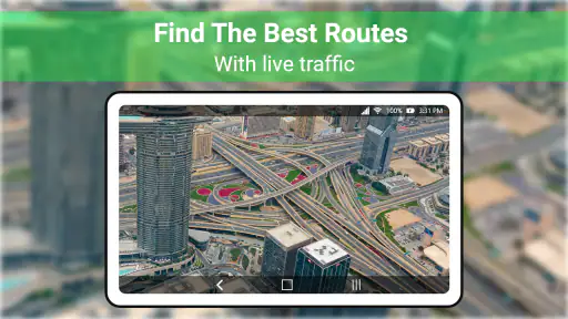 خريطة الأرض الحية وعرض الشارع screenshot