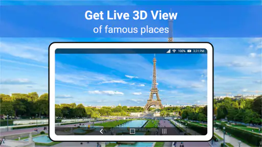 خريطة الأرض الحية وعرض الشارع screenshot