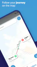خريطة مترو دبي التفاعلية screenshot