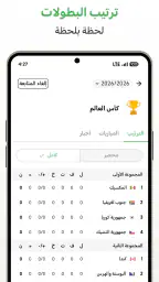 دوري - نتائج ومباريات اليوم screenshot